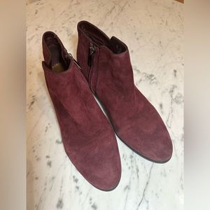 Sam Edelman Petty Suede Boots in wine